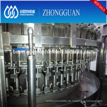 Automatic rotary gas water filling capping machine